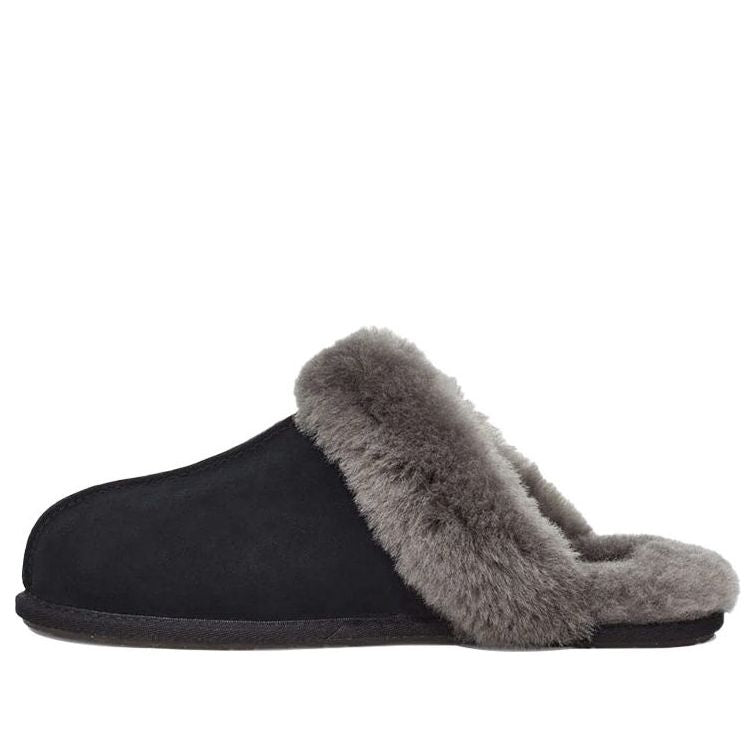 (WMNS) UGG Scuffettte II 'Black Grey' 1106872-BCGR