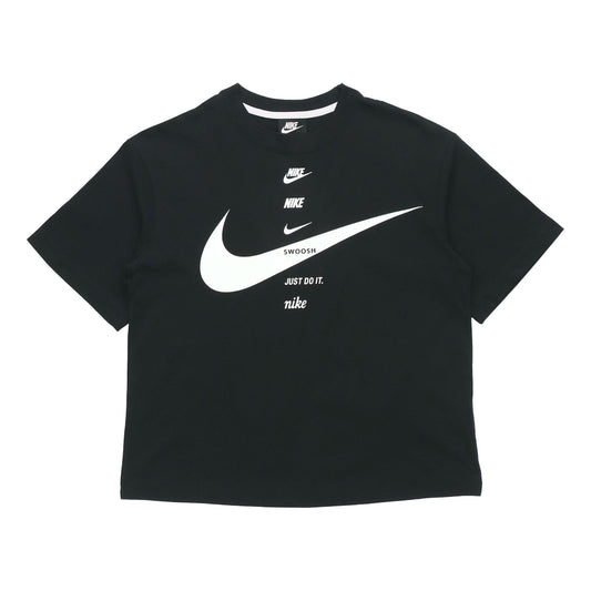 (WMNS) Nike Sportswear Loose Fit T-Shirt 'Black' CU5683-010