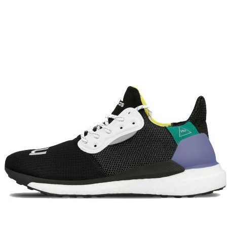 (WMNS) adidas x Pharrell Solar Hu Glide 'Black' CG6736