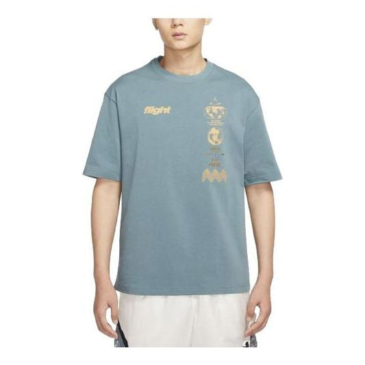 Air Jordan Heritage Short Sleeve Tee 'Blue' DV3076-384