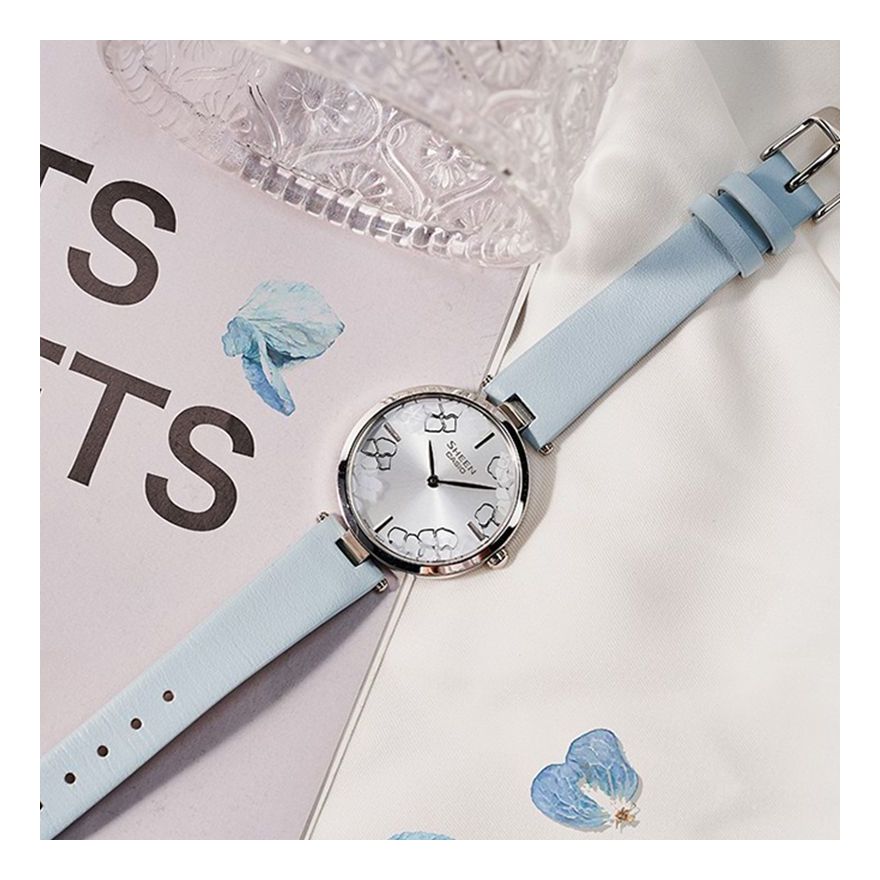 Casio Sheen Analog Watch 'Blue Silver' SHE-C110L-2AUPFHD
