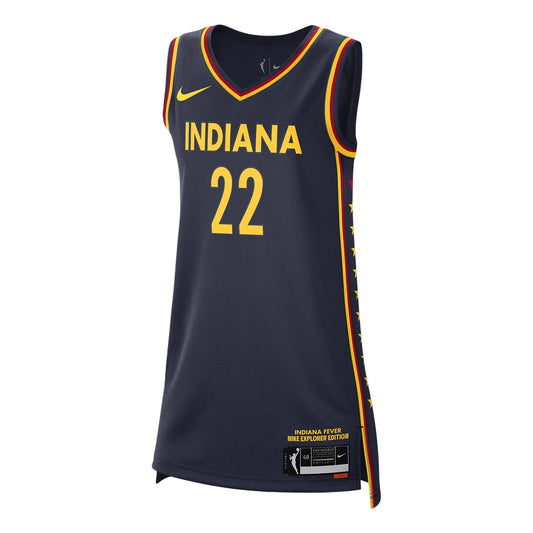 (WMNS) Nike Dri-FIT WNBA Indiana Fever Explorer Edition Victory Jersey 'Caitlin Clark' DJ4568-422