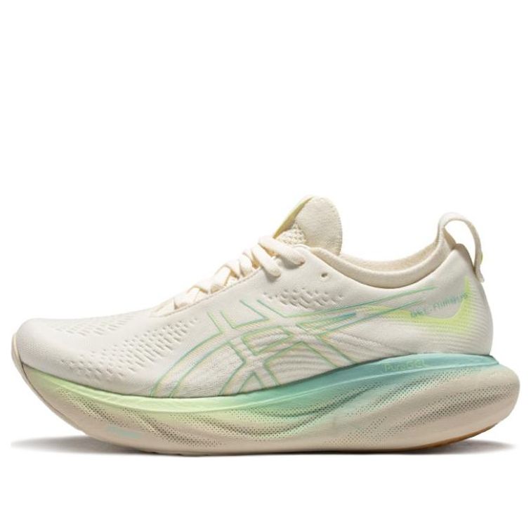 (WMNS) ASICS GEL-Nimbus 25 'Cream White Green' 1012B628-750