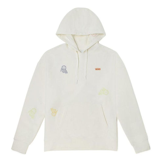 (WMNS) Vans Paisley Check Hoodie 'White' VN0A5LM7FS8