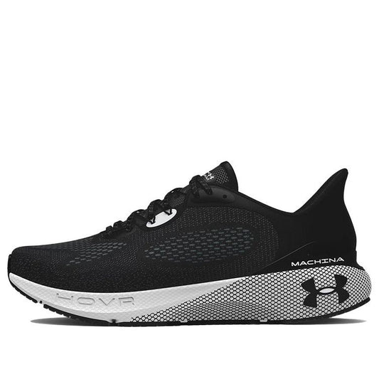 (WMNS) Under Armour HOVR Machina 3 CN 'Black White Grey' 3025660-001