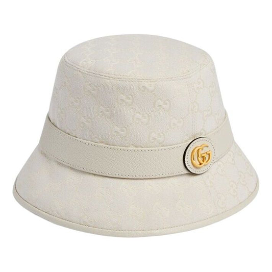 (WMNS) Gucci GG Canvas Bucket Hat 'Ivory' 748476-4HG62-9078