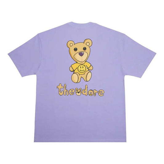 Drew House Theodore T-shirt 'Lavender' DR-FW22-936