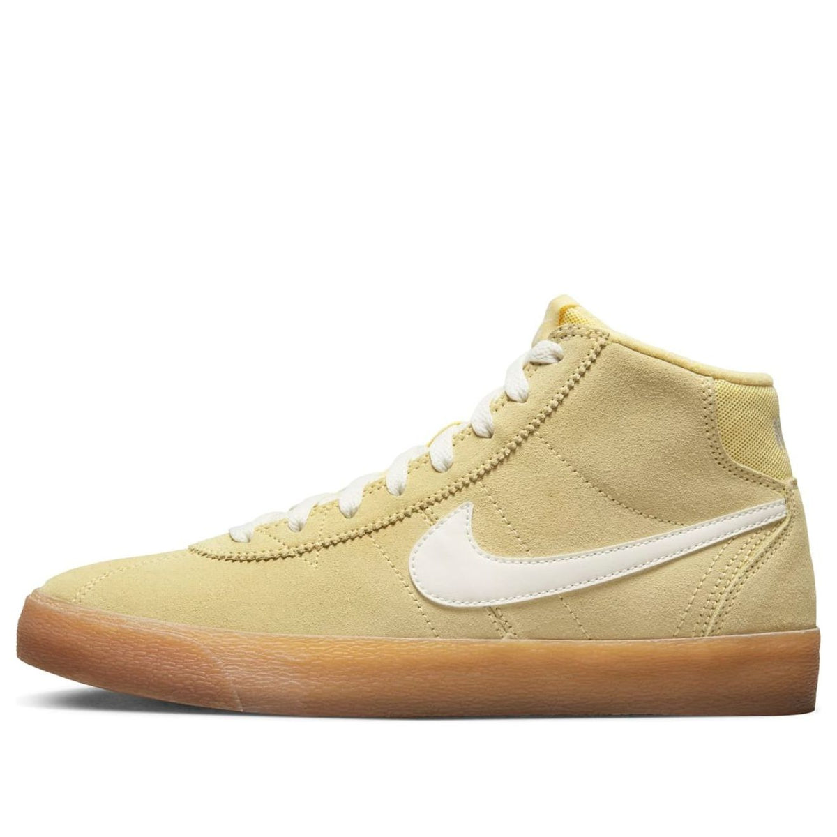 (WMNS) Nike Bruin High SB 'Lemon Wash Gum' DR0126-700