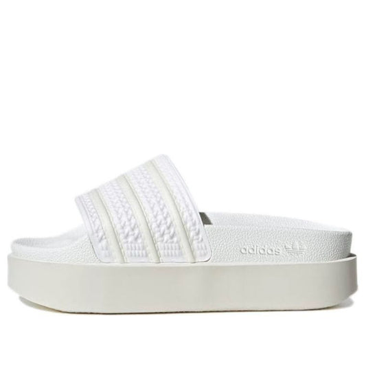 (WMNS)adidas Adilette Bonega Slides 'Triple White' GY0886