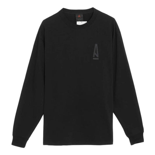 Air Jordan x A Ma Maniere Long Sleeves T-Shirt Asia Sizing 'Black' DX5650-010