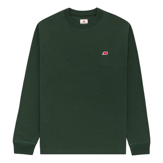 New Balance MADE in USA Core Long Sleeve T-shirt Asia Sizing 'Midnight Green' MT21542-MTN