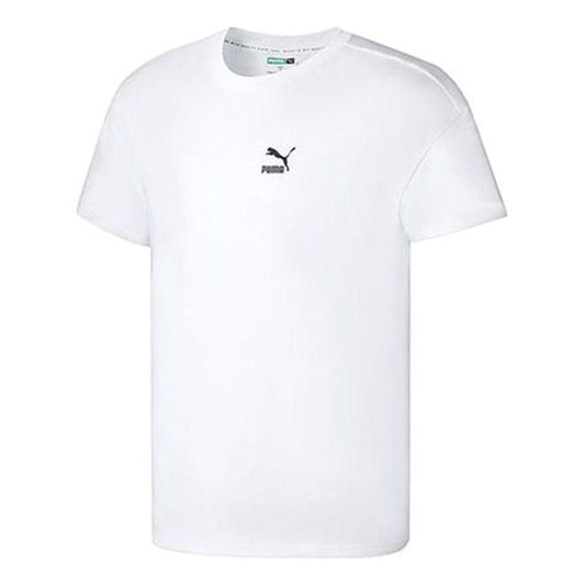 PUMA Classic Logo T-Shirt 'White' 673654-02