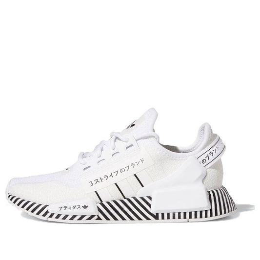 (GS) adidas NMD_R1 V2 J 'Dazzle Pack - Cloud White' FY2108