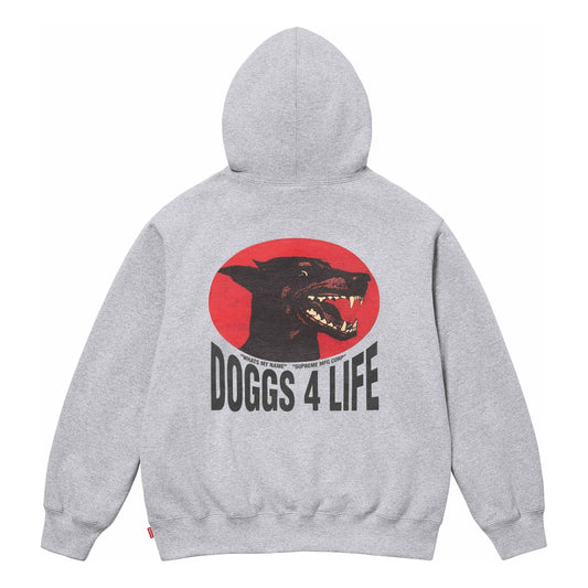 Supreme Doggs Hooded Sweatshirt 'Red Purple' SUP-SS24-179