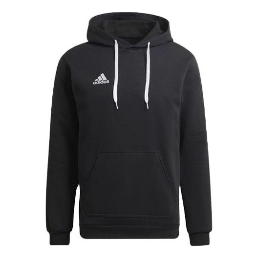 adidas Solid Color Soccer/Football Sports Pullover Black H57512