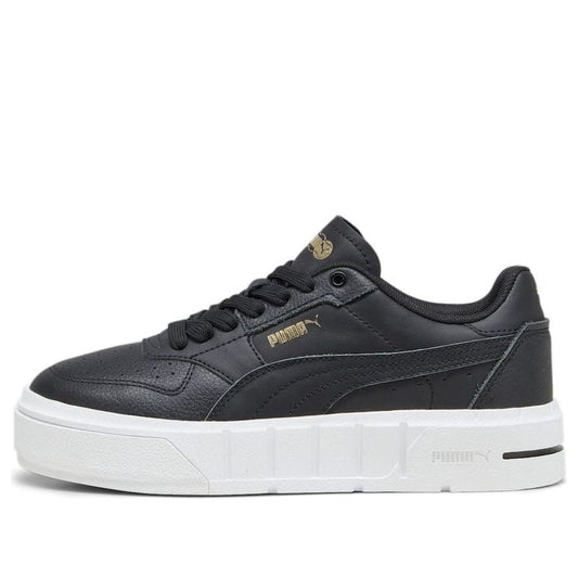 (WMNS) PUMA Cali Court Leather 'Black White' 393802-04