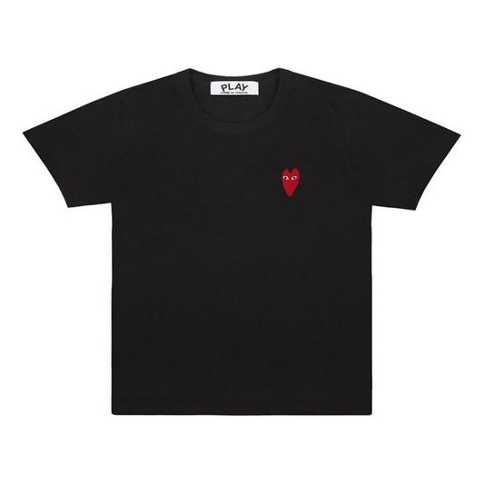 (WMNS) COMME des GARCONS PLAY Long Heart Logo Tee 'Black' AZ-T229-051-1