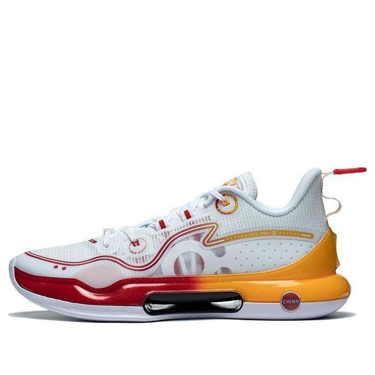 Li-Ning Yushuai Evolution Low 'White Red Yellow' ABAS161-7
