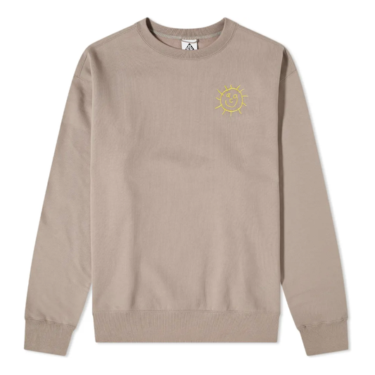 Nike x ACG Sunshine Crew Sweatshirt 'Moon Fossil' DJ1296-087