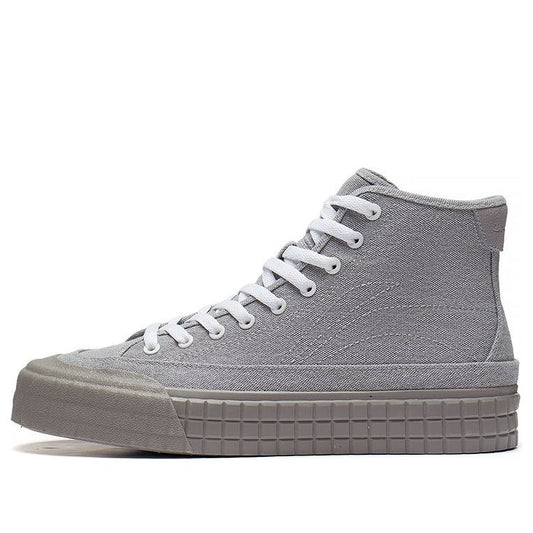 Li-Ning Classic Casual Skateboarding Shoes 'Grey White' AGCS255-3