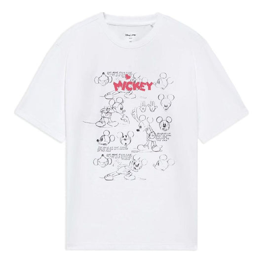 Li-Ning x Disney Mickey Mouse Graphic T-shirt 'White' AHSS947-3
