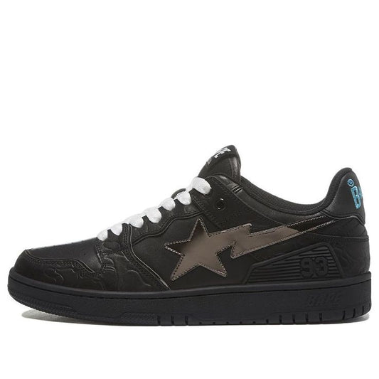 A BATHING APE Sk8 Sta Black 1H80-191-012