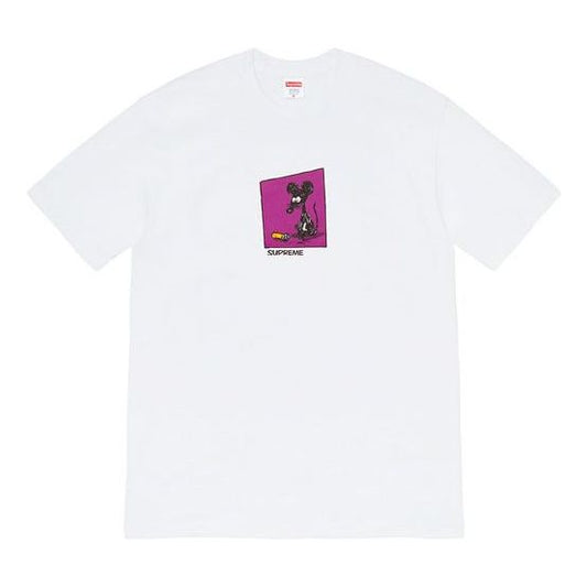 Supreme Week 1 Mouse Tee T SUP-SS21-418-WHI