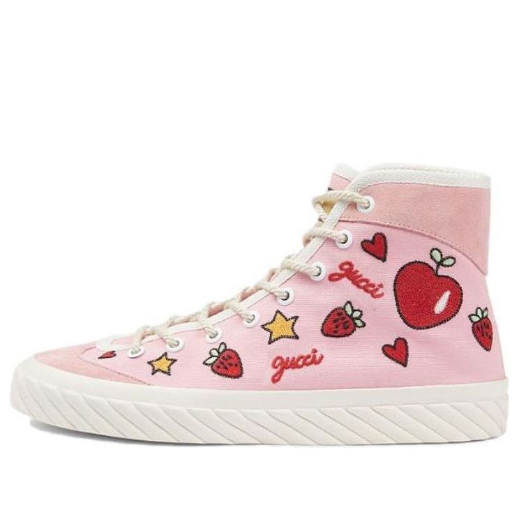(WMNS) Gucci Canvas HighTop 'Valentine's Day' 746406-FABRJ-5842