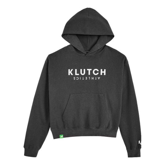 New Balance x Klutch Fleece Hoodie Asia Sizing 'Dark Grey White' MT31590-ACK