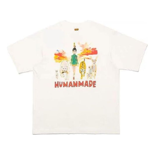 HUMAN MADE x KEIKO SOOTOME #12 T-shirt 'White' XX26TE002
