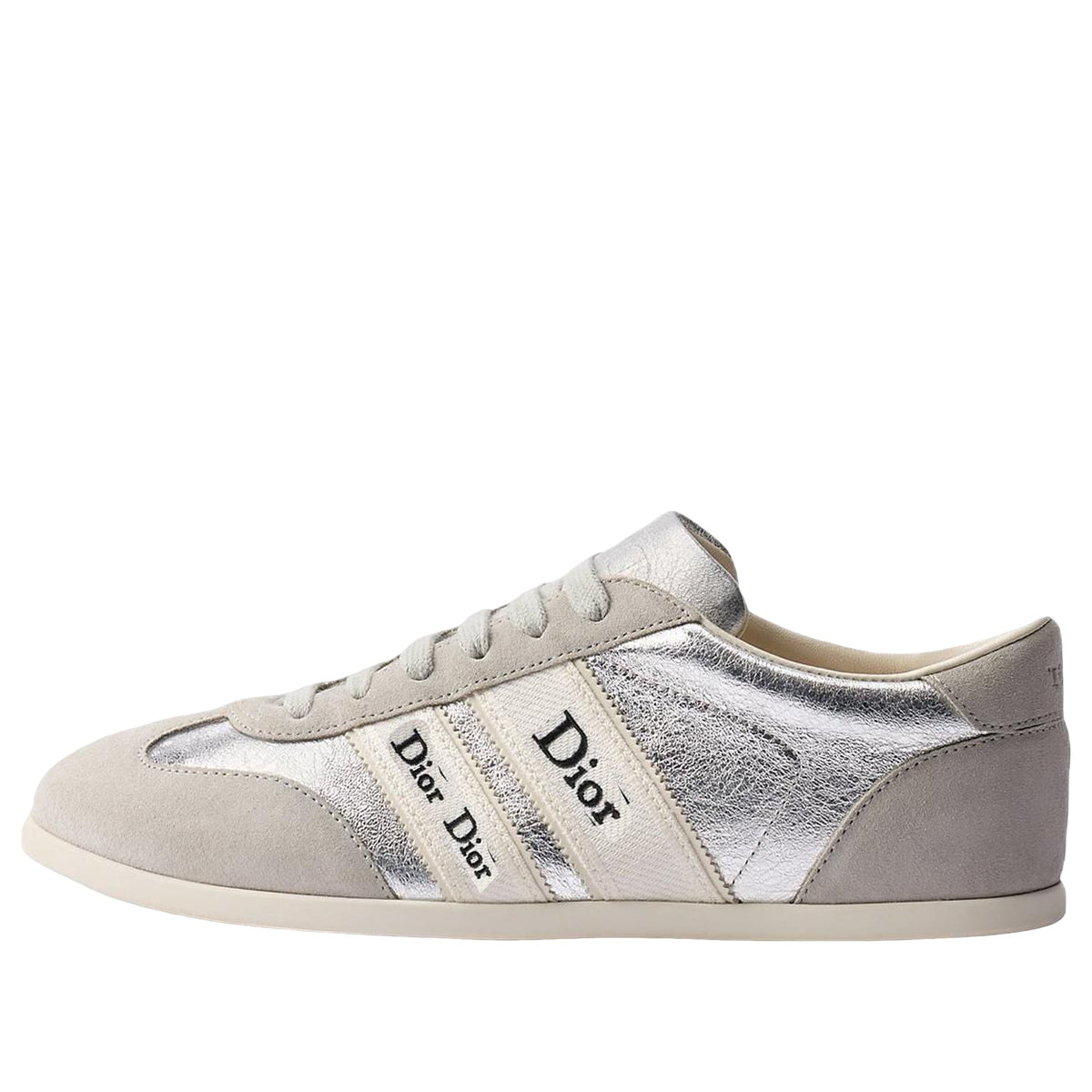 DIOR Ribbon Sneaker 'Gray Silver' KCK553SLU_S53G