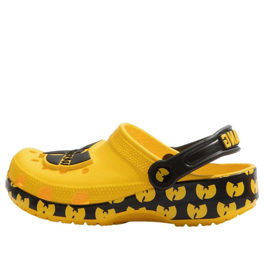 (GS) Crocs Classic Wu-Tang Clan Clogs 'Yellow Black' 207742-731