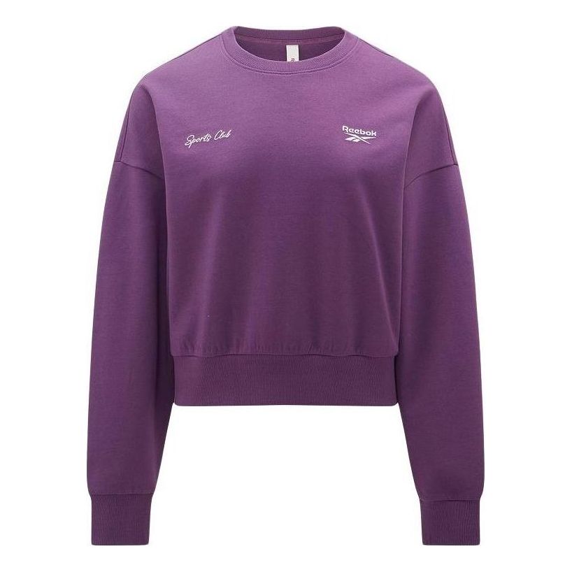 (WMNS) Reebok Sports Club Pullover 'Purple' 24SRC302WGP2