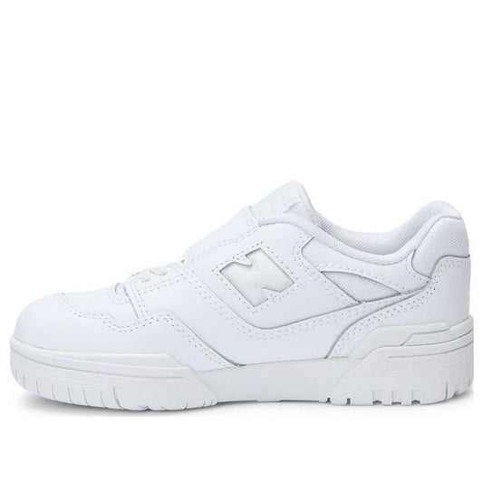 (PS) New Balance NB 550 Bungee Lace with Top Strap 'Triple White' PHB550WW