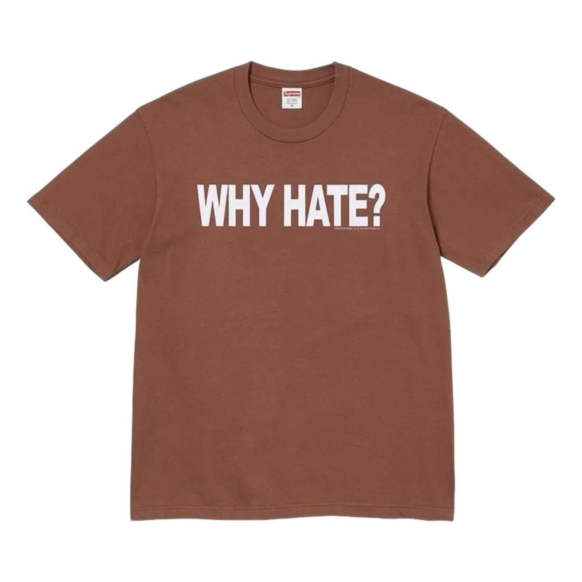 Supreme SS26 Based T-Shirt 'Brown' SUP-SS26-348-BRN