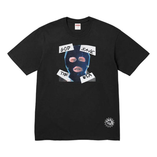 Supreme SS26 God Save Us T-Shirt 'Black' SUP-SS26-162-BLK