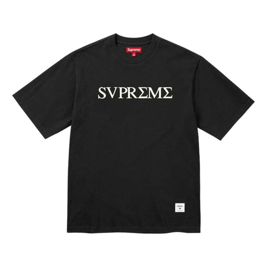 Supreme SS26 Greek S/S T-shirt 'Black' SUP-SS26-290-BLK