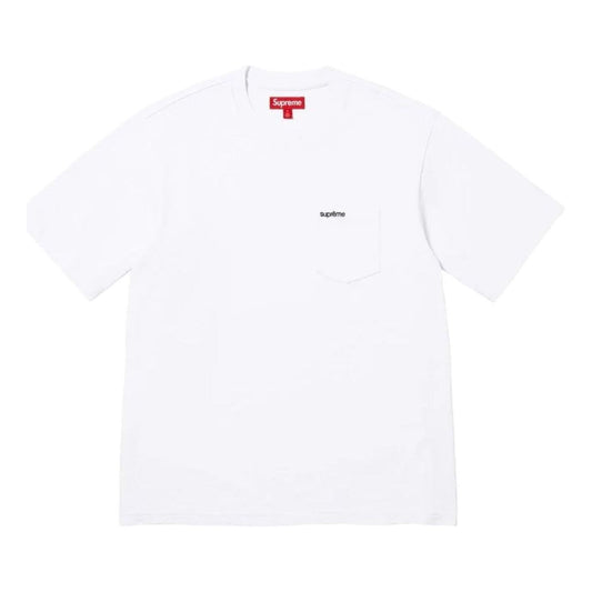 Supreme SS26  S/S Pocket T-Shirt 'White' SUP-SS26-141-WHT