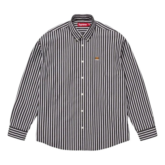 Supreme SS26 Stripe Shirt 'Black' SUP-SS26-196-BLK