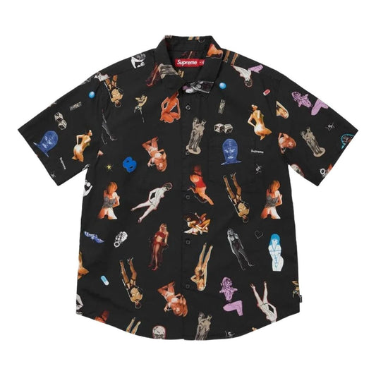 Supreme FW26 Girls Collage S/S Shirt 'Black' SUP-FW26-066-BLK - Supreme Professional Edition
